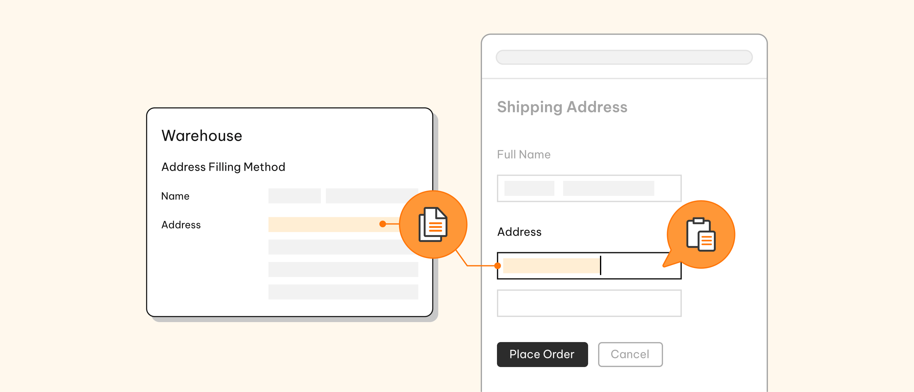 填寫海外收件地址
